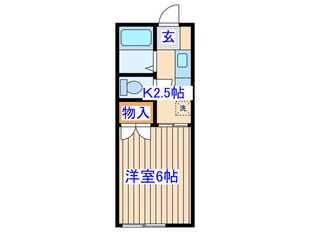 コ－ポ花束の物件間取画像